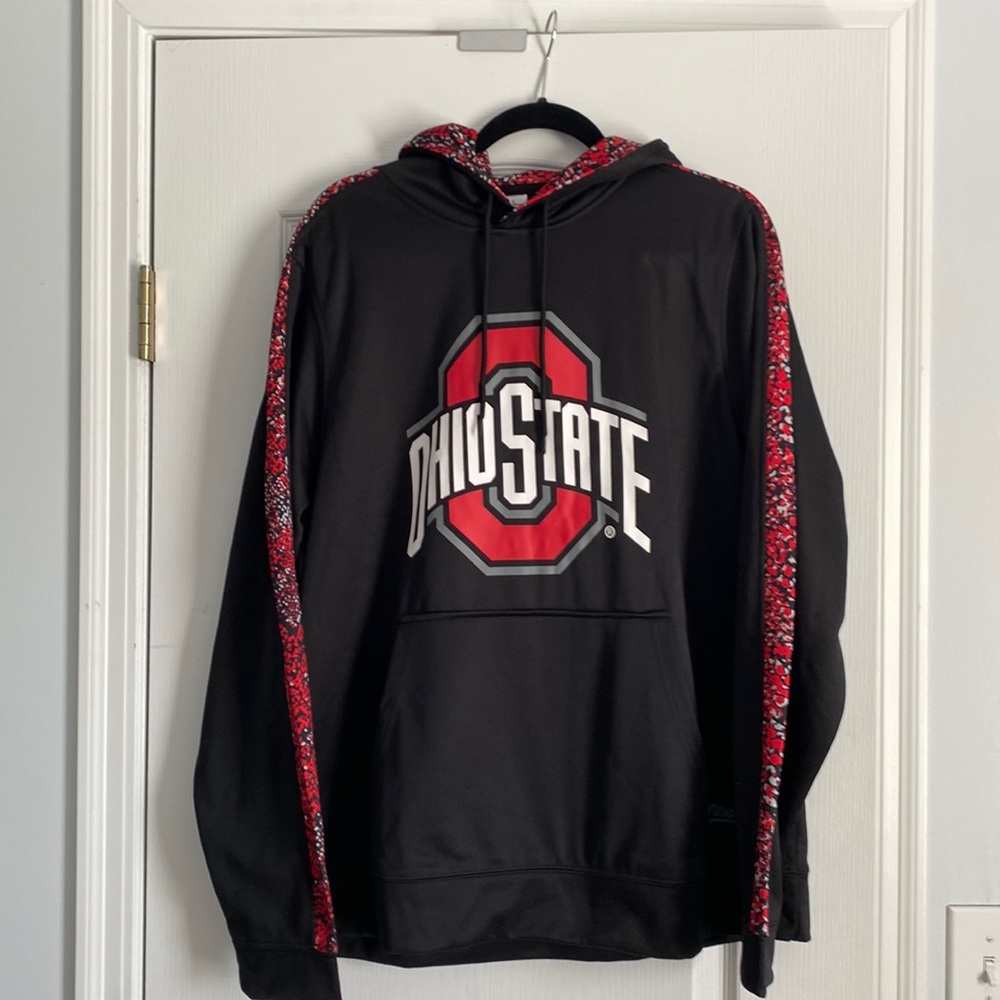 The Ohio State hoodie. Size large